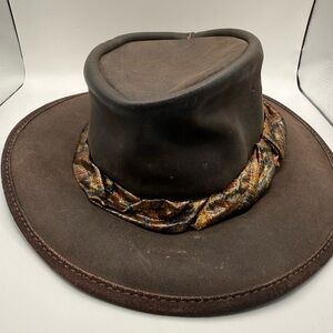 Vintage Outback Australian Cowboy Hat Made By The Swagmen Size M